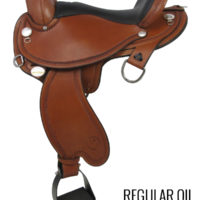 Circle Y Arabian Saddle Oasis Flex2 – For Extreme Weather Conditions, Comfort for Rider & Horse