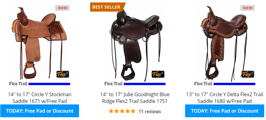 circle y trail saddle reviews