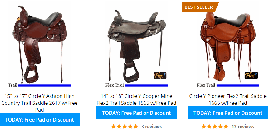 circle y trail saddle reviews