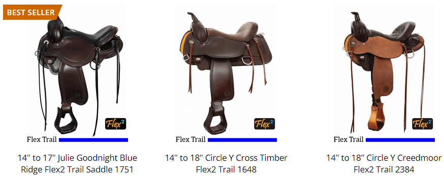 best lightweight western trail saddles