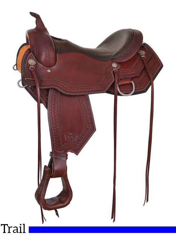 circle y tallgrass trail saddle